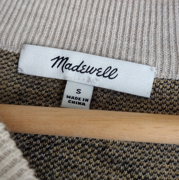 Madewell Tangerine Sketch Jacquard Pullover Sweater - Picture 6 of 7